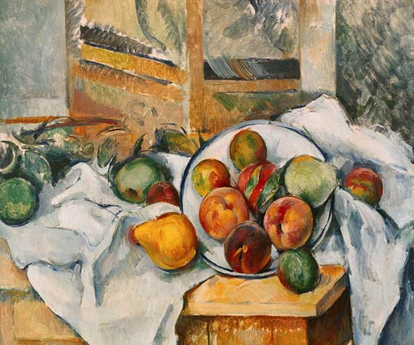 Un coin de table od Paul Cézanne