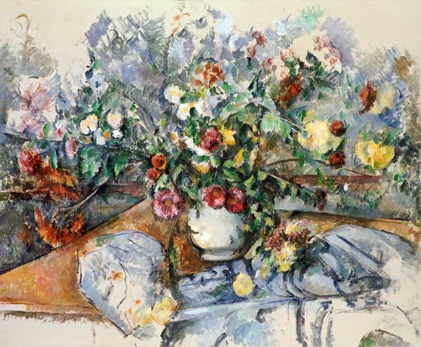 A Large Bouquet of Flowers, c.1892-95 od Paul Cézanne