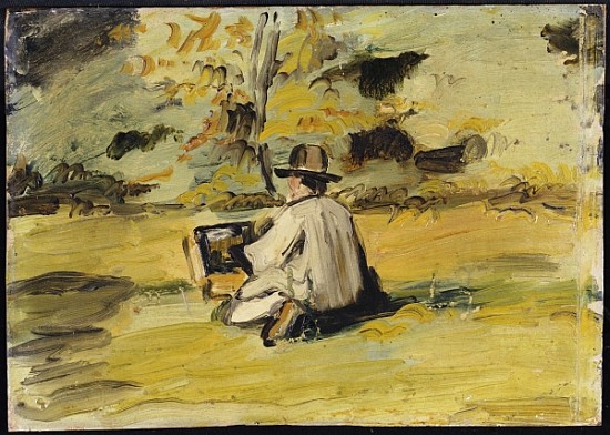 A Painter at Work od Paul Cézanne