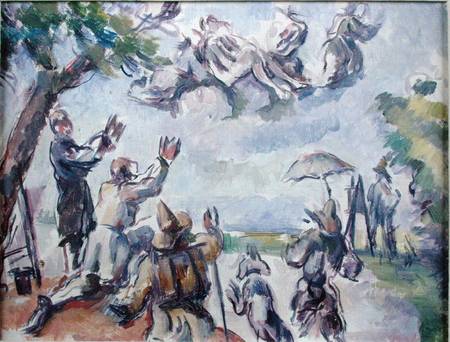 Apotheosis of Delacroix od Paul Cézanne
