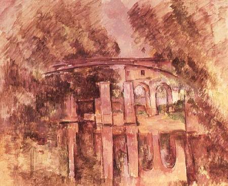 The Aqueduct and Lock od Paul Cézanne