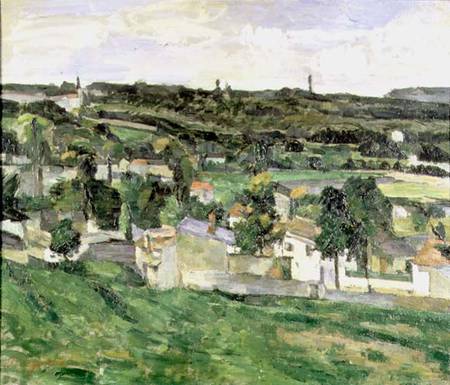 Auvers-sur-Oise od Paul Cézanne