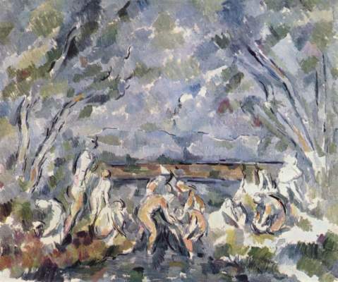 Taking a bath od Paul Cézanne