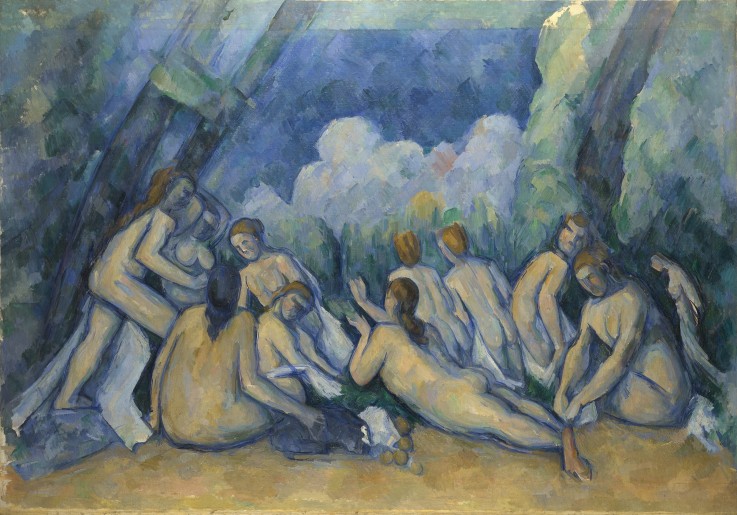 Bathers (Les Grandes Baigneuses) od Paul Cézanne