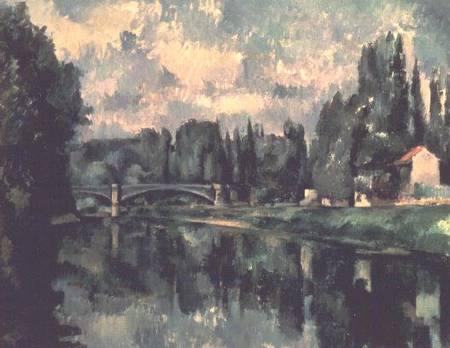 The Banks of the Marne at Creteil od Paul Cézanne