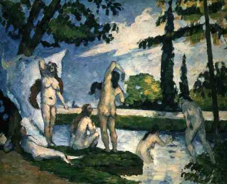 The Bathers od Paul Cézanne
