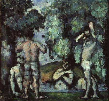The Five Bathers od Paul Cézanne
