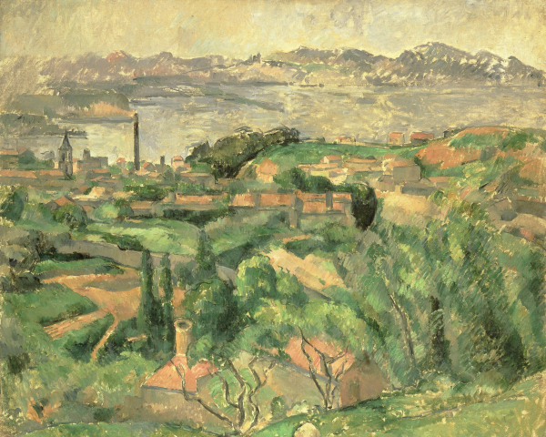 Bay of Marseille od Paul Cézanne