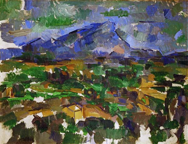 Mont Sainte Victoire od Paul Cézanne