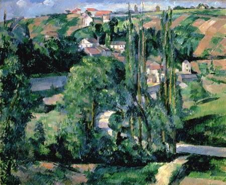 The Cote du Galet, Pontoise od Paul Cézanne
