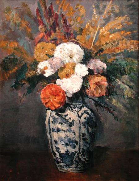 Dahlias od Paul Cézanne