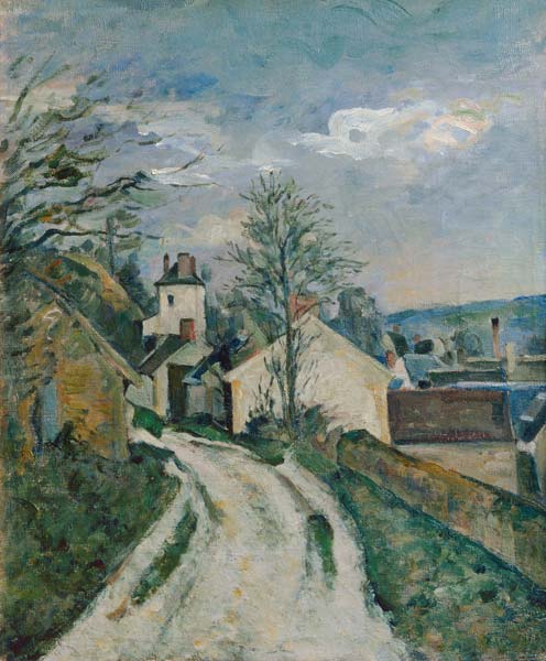 La maison du docteur Gachet à Auvers od Paul Cézanne