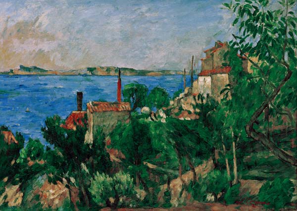 La mer ? LEstaque od Paul Cézanne