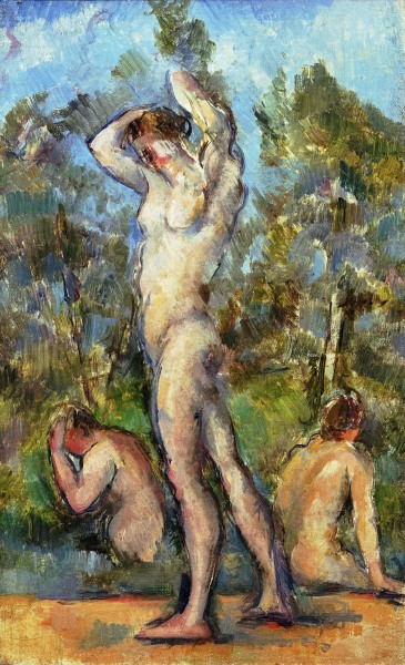 The bath od Paul Cézanne