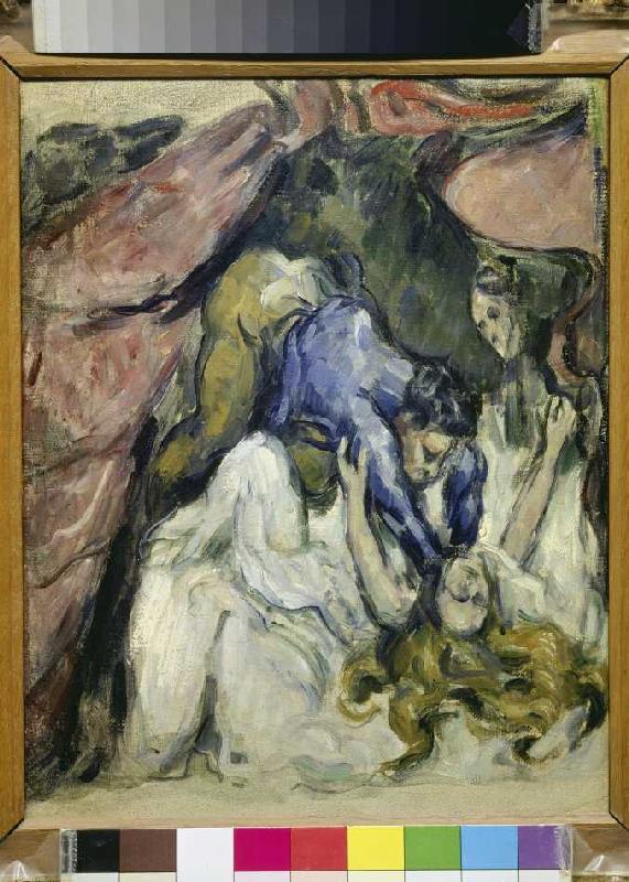 The strangled woman. od Paul Cézanne