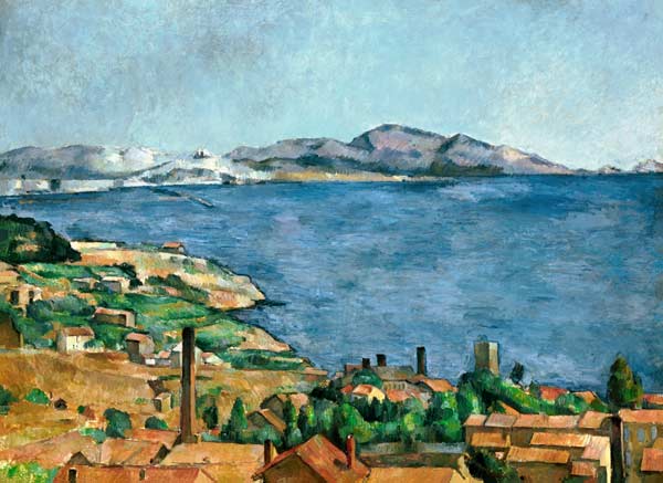 Gulf of Marseille, View from Estaque od Paul Cézanne