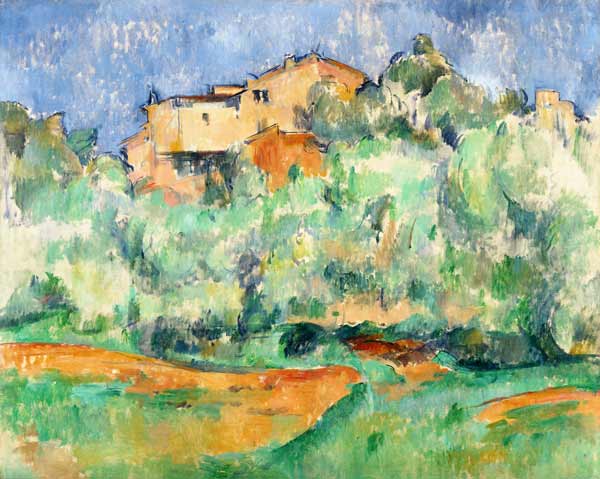 The House at Bellevue, 1888-92 od Paul Cézanne