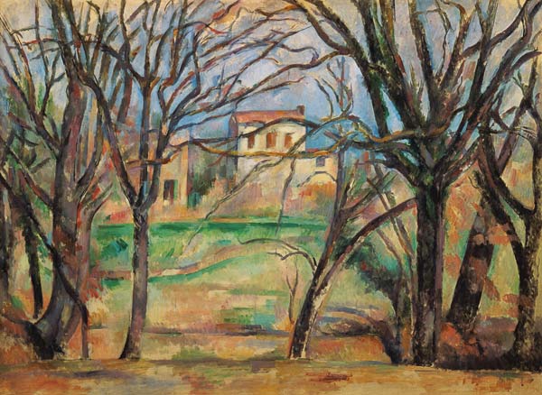 Houses and trees od Paul Cézanne