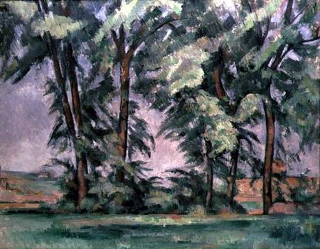 The Jas de Bouffan od Paul Cézanne