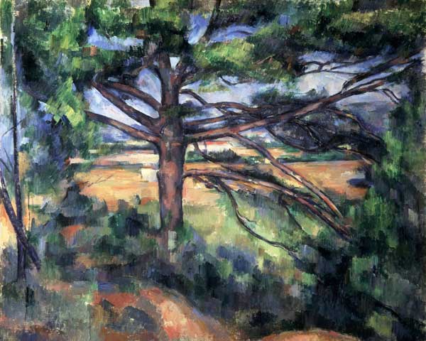 A big pine tree near Aix od Paul Cézanne