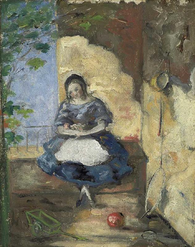 Kleines Mädchen (Fillette) od Paul Cézanne