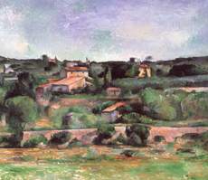 Countryside at Aix od Paul Cézanne