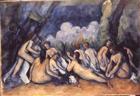 The Large Bathers od Paul Cézanne