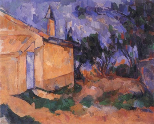 Le Cabanon de Jourdan ll (Jordan's hut) od Paul Cézanne