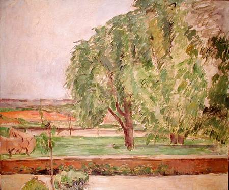 Le Jas de Bouffon od Paul Cézanne