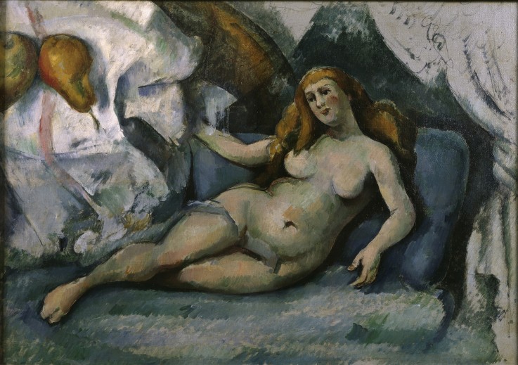 Lying Nude (Femme Nue) od Paul Cézanne