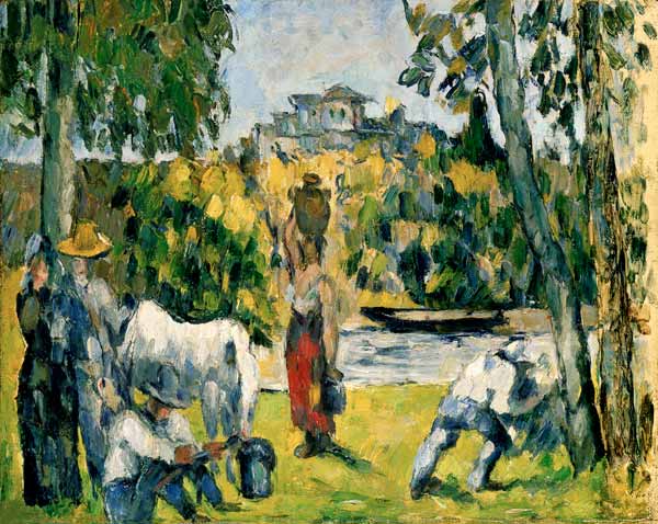 Life in the Fields od Paul Cézanne