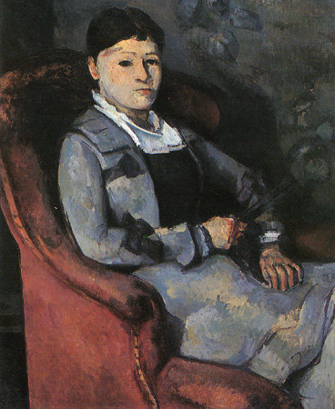 Madam Cezanne od Paul Cézanne