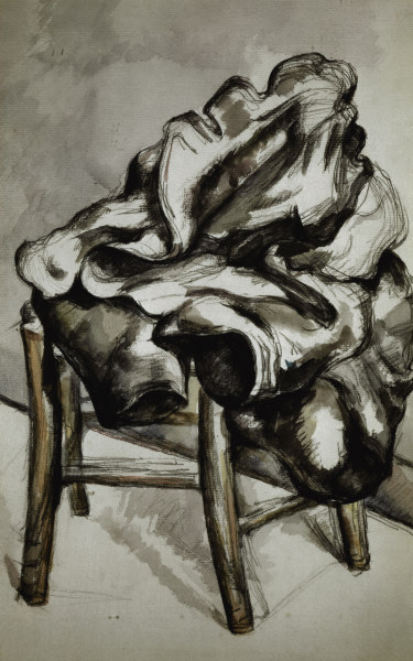 Coat on Chair od Paul Cézanne