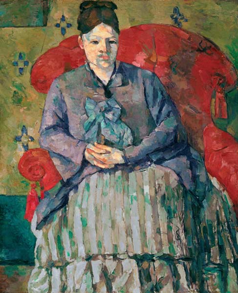 Portrait Madame Cezanne od Paul Cézanne
