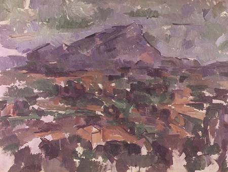 Montagne Sainte-Victoire od Paul Cézanne