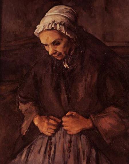 Old Woman with a Rosary od Paul Cézanne