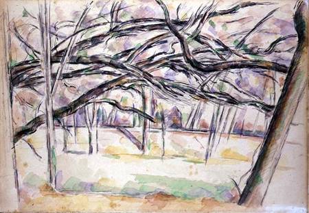 The Orchard od Paul Cézanne