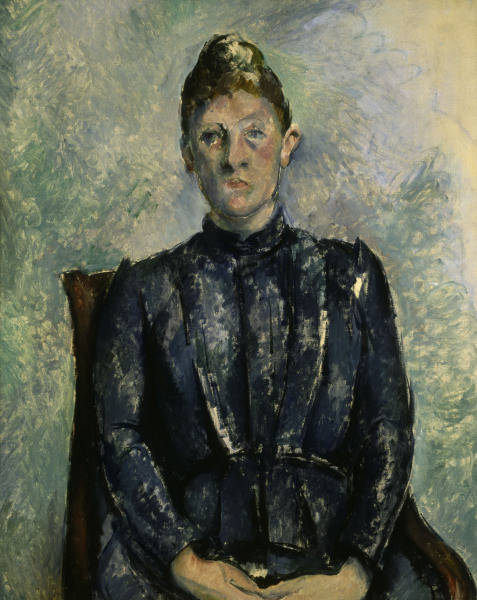Paul Cezanne, Portrait Madame Cezanne od Paul Cézanne