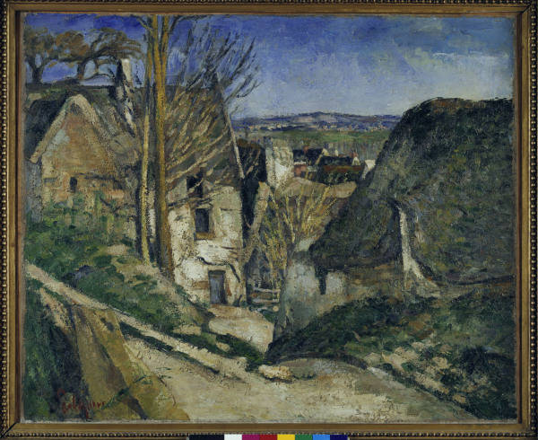 Cezanne /House of the hanged man /c.1872 od Paul Cézanne