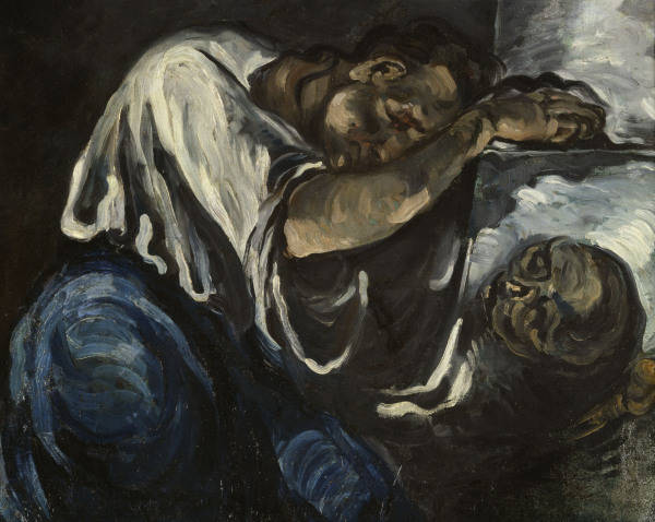 P.Cezanne, La Madeleine (ou La Douleur) od Paul Cézanne