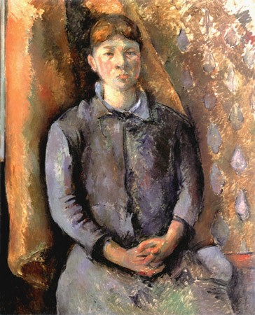Portrait madam Cezanne IV. od Paul Cézanne