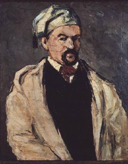 Portrait of a Man in a Blue Cap, or Uncle Dominique od Paul Cézanne