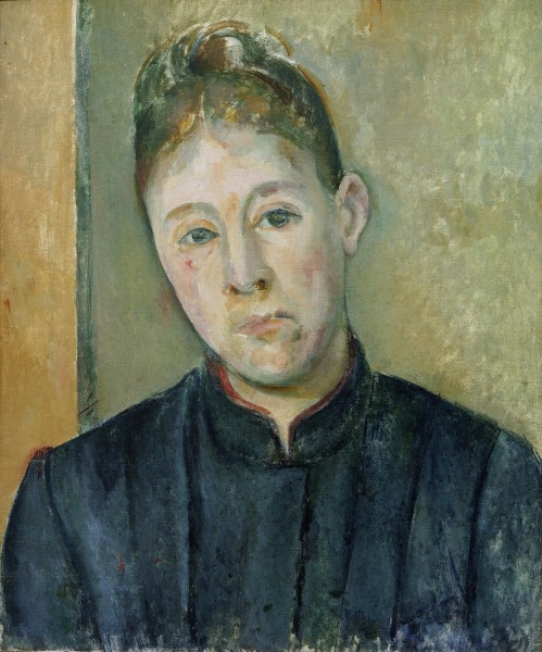 Portrait o.Madame C?Šzanne od Paul Cézanne