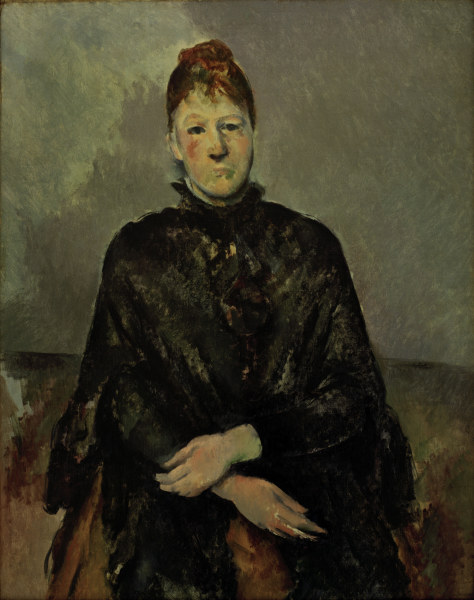 Portrait Madame Cezanne od Paul Cézanne