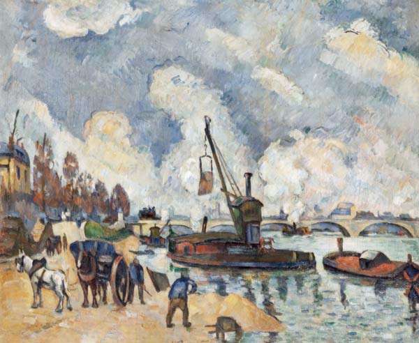 Quai de Bercy, Paris od Paul Cézanne