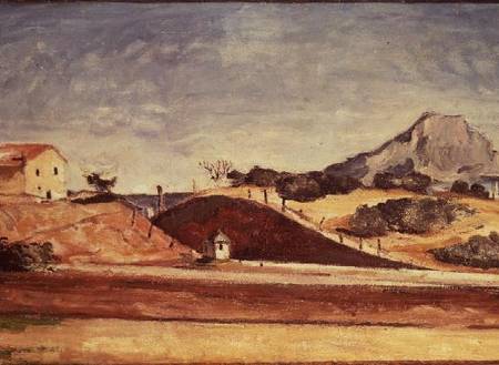 The Railway Cutting od Paul Cézanne