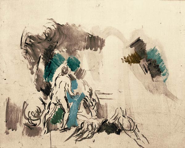 Sketch with Bathers od Paul Cézanne