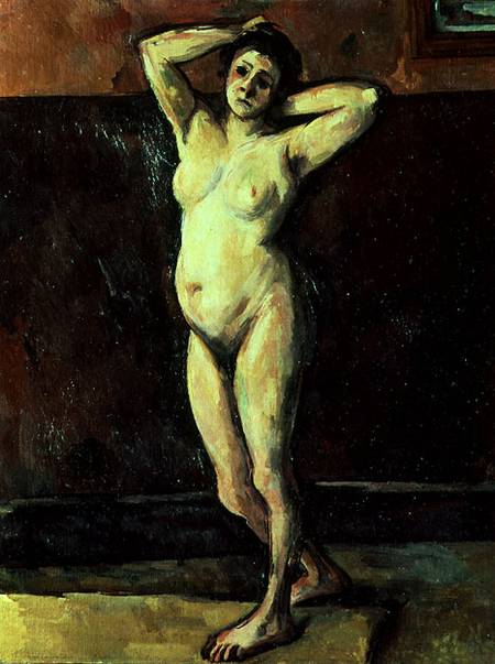 Standing Nude Woman od Paul Cézanne