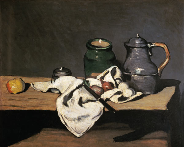 Still Life with a Kettle od Paul Cézanne