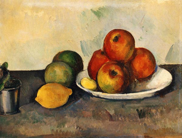 Still life with Apples, c.1890 od Paul Cézanne